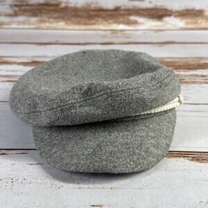 Brixton Fiddler Fisherman Cap Size XS Mixed Tweed Newsboy Hat